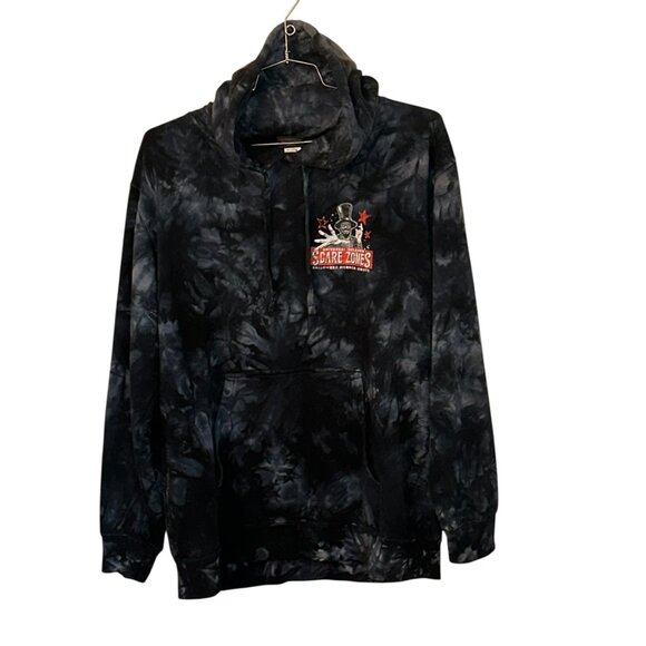 Universal Studios Halloween Horror Nights 23 Scare Zones Hoodie Sweatshirt Large - Picture 1 of 9